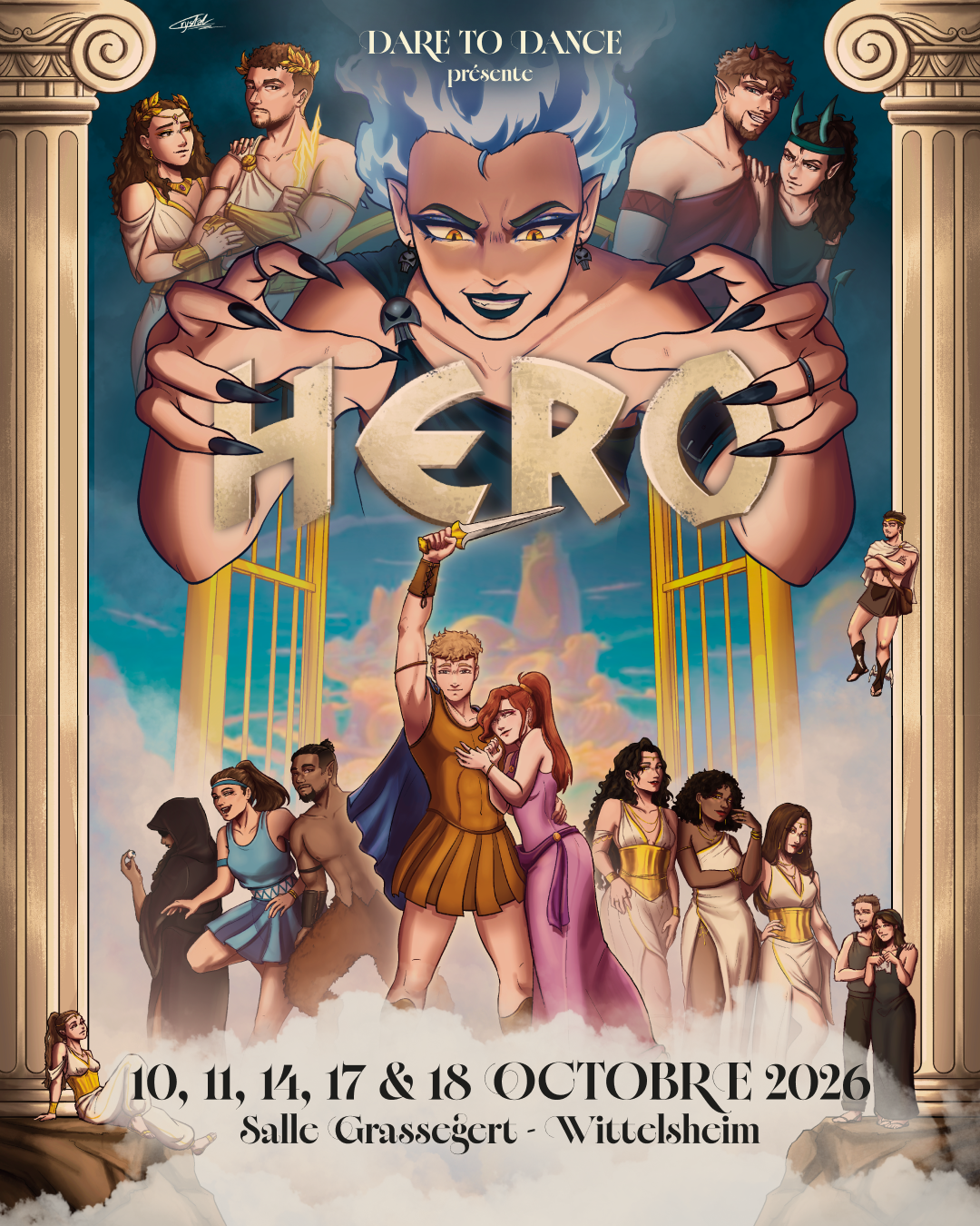 Affiche du spectacle Hero — Dare to Dance